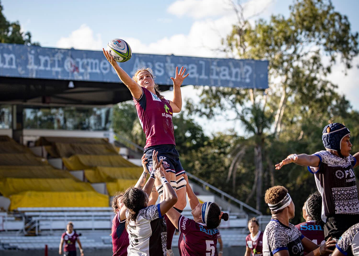 Aleena Greenhalgh jumping